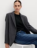 Textured Waisted Slim Fit Knitted Vest