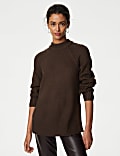 Ribbed Crew Neck Jumper
