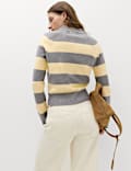 Striped Knitted Rugby Top