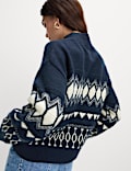 Wool Blend Fair Isle Jumper