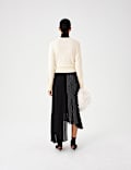 Deep Rib Crew Neck Relaxed Jumper