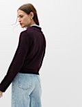 Pure Merino Wool Collared Jumper