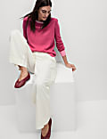 Supersoft Tipped Detail Relaxed Jumper