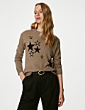 Supersoft Star Crew Neck Jumper