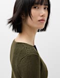 2 Pack Ribbed V-Neck Slim Fit Cardigans