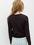 Embellished Fitted Cardigan