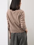 Wool Rich V-Neck Jumper with Cashmere