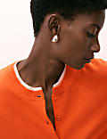 Pure Cashmere Tipped Detail Cardigan