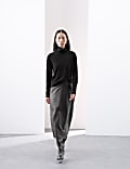 Pure Cashmere Roll Neck Jumper