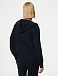 Pure Cashmere Knitted Relaxed Hoodie