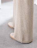 Pure Cashmere Wide Leg Trousers