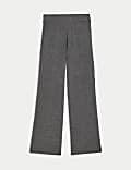 Pure Cashmere Wide Leg Trousers