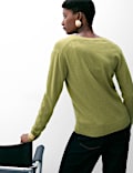 Pure Cashmere V-Neck Jumper