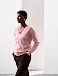 Pure Cashmere V-Neck Jumper