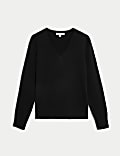 Pure Cashmere V-Neck Jumper