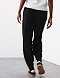 Pure Cashmere Tapered Ankle Grazer Joggers