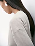 Pure Cashmere V-Neck Button Front Cardigan