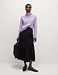Ribbed Roll Neck Jumper