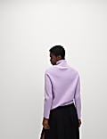 Ribbed Roll Neck Jumper