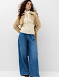 Cable Knit Crew Neck Slim Fit Jumper