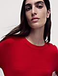 Soft Touch Crew Neck Button Detail Jumper