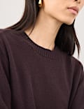 Merino Wool Rich Knitted Top with Cashmere