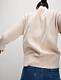 Blouson en maille textur&eacute;e &agrave; encolure ronde