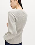 Soft Touch Crew Neck Peplum Fitted Cardigan