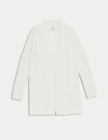 Textured Edge to Edge Longline Cardigan