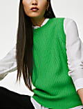 Merino Wool With Cashmere Knitted Vest