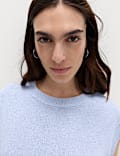 Muscle Knitted Vest With Linen