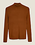 Ribbed Roll Neck Jumper