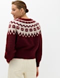 Star Fair Isle Jumper with Wool