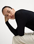 Ribbed V-Neck Button Front Cardigan