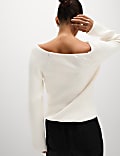 Cotton-Rich Textured Top