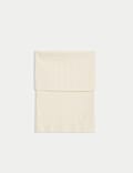 Ribbed Slim Fit Crop Bardot Top