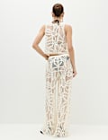 Crochet Style Knitted Trousers