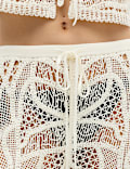 Crochet Style Knitted Trousers