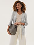 Pure Cotton Relaxed Cardigan