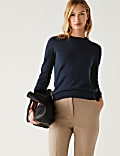 Pure Merino Wool Crew Neck Jumper