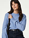 Crew Neck Jumper with Wool