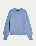 Crew Neck Jumper with Wool