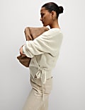Cardigan coupe décontractée à col en V