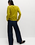 Air-Yarn V-Neck Jumper
