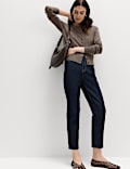 Air-Yarn Crew Neck Cardigan