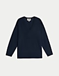 Pure Merino Wool V-Neck Jumper