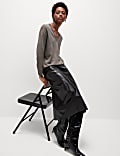 Pure Merino Wool V-Neck Jumper