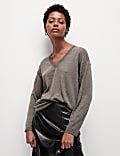 Pure Merino Wool V-Neck Jumper