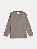 Pure Merino Wool V-Neck Jumper