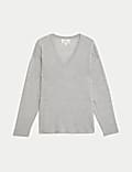 Pure Merino Wool V-Neck Jumper